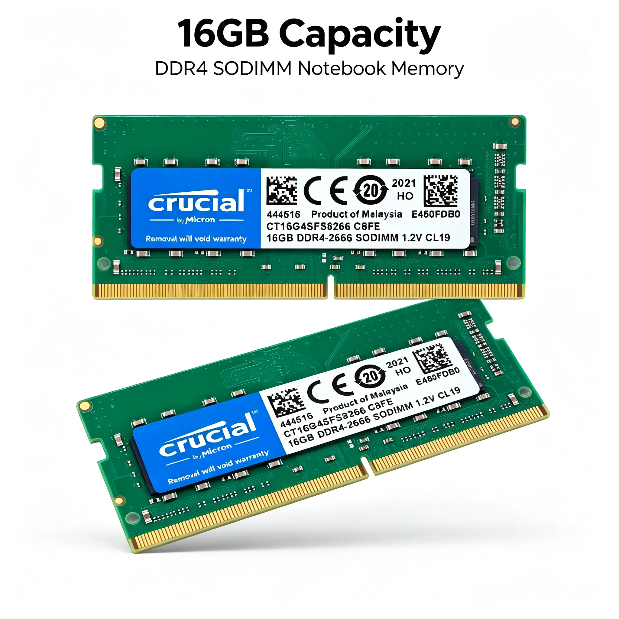 Crucial  1PCS/2PCS DDR4 Laptop - đánh giá và giá Ddr4 Desktop Ram