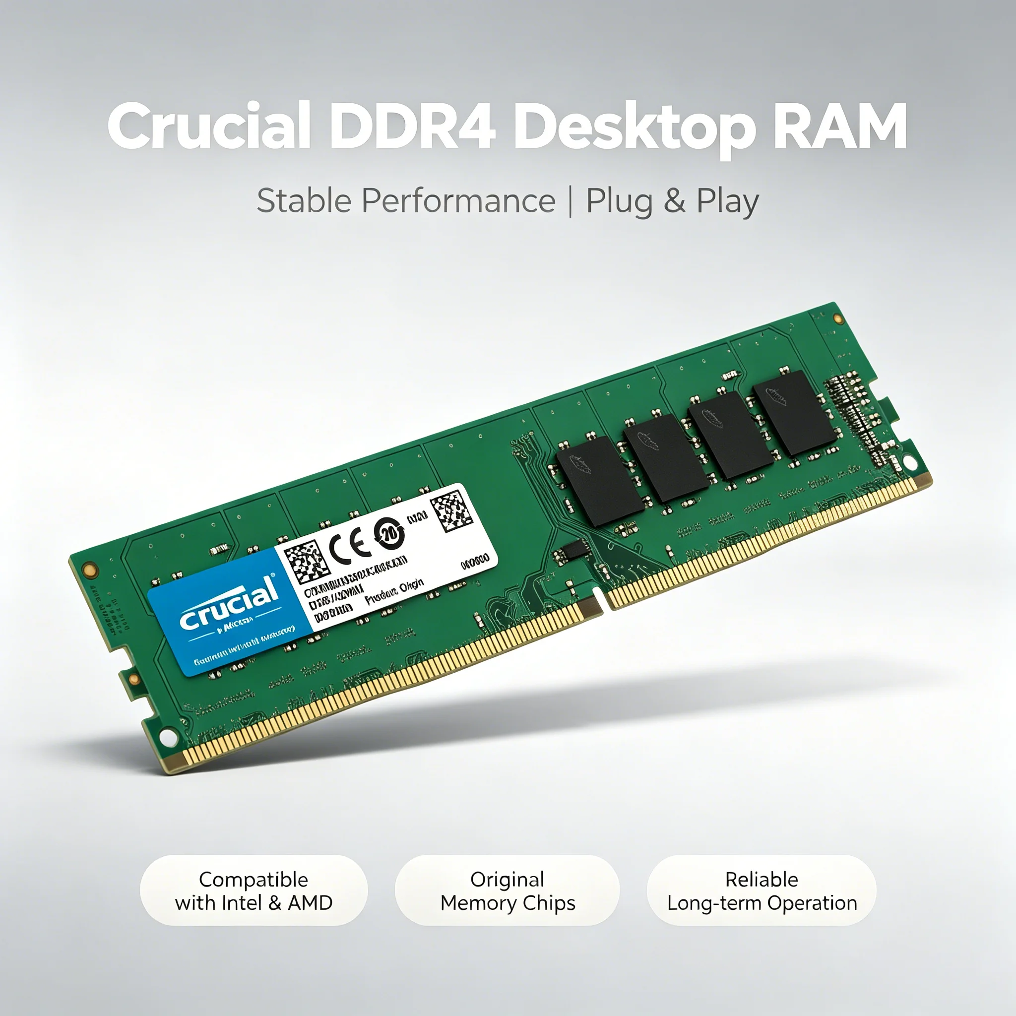 Crucial 10PCS DDR4 3200MHz 266 - đánh giá và giá Ddr4 3200 16Gb