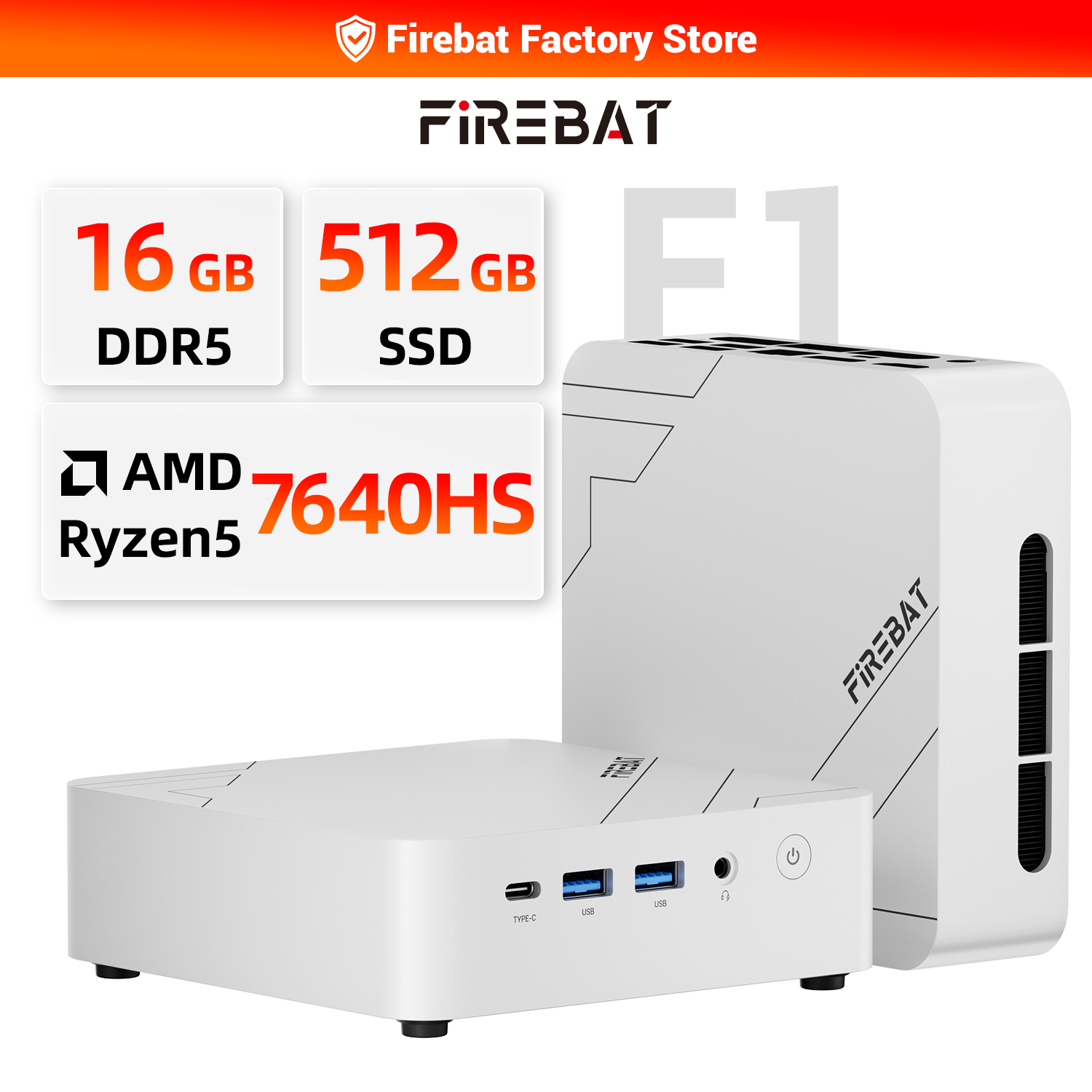 FIREBAT F1 MINI PC AMD Ryzen 5 - đánh giá và giá Ram Memory Module