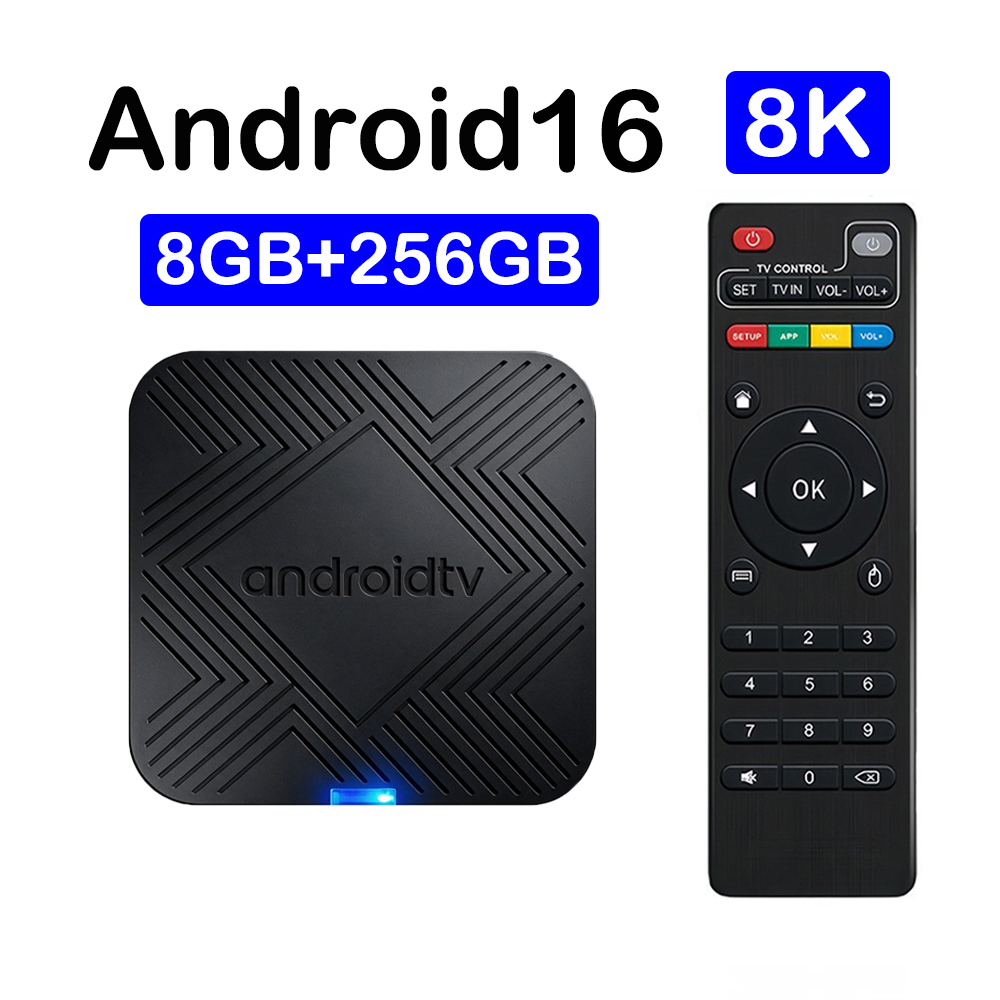 Smart TV Box T9 8K Android 16  - đánh giá và giá Ddr3 8Gb