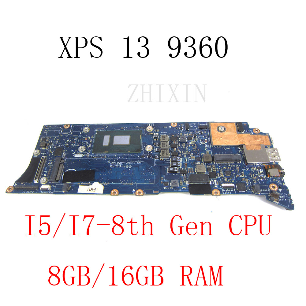 LA-F051P For DELL XPS 13 9360  - đánh giá và giá Ddr4 16Gb